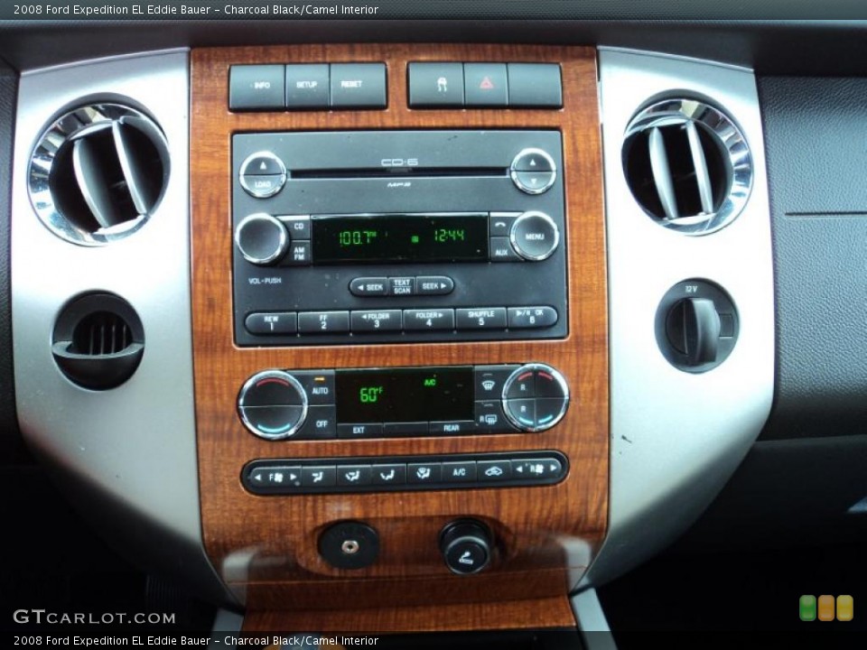 Charcoal Black/Camel Interior Controls for the 2008 Ford Expedition EL Eddie Bauer #49705023