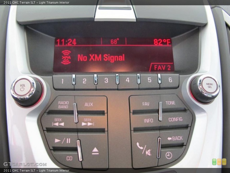 Light Titanium Interior Controls for the 2011 GMC Terrain SLT #49705255