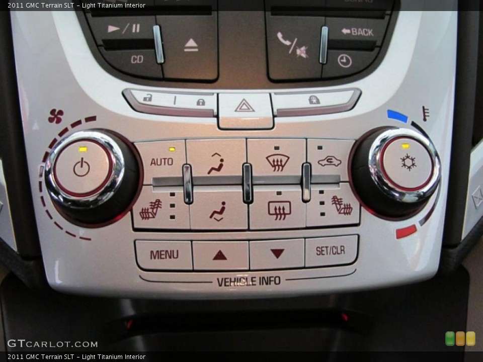 Light Titanium Interior Controls for the 2011 GMC Terrain SLT #49705267