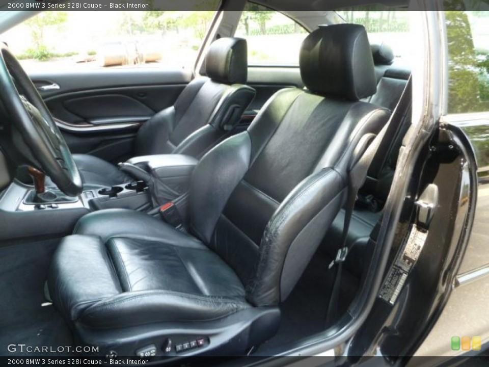 Black Interior Photo for the 2000 BMW 3 Series 328i Coupe #49707064