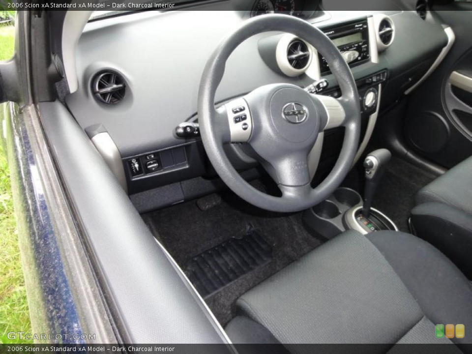 Dark Charcoal Interior Photo for the 2006 Scion xA  #49708573
