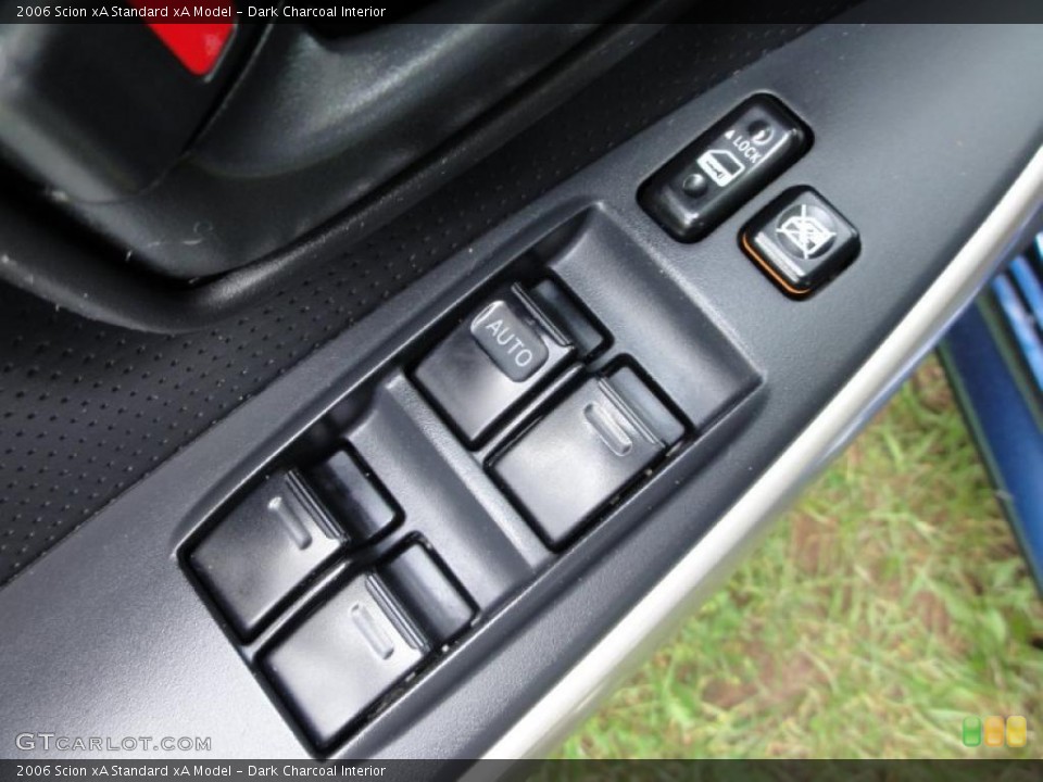 Dark Charcoal Interior Controls for the 2006 Scion xA  #49708618