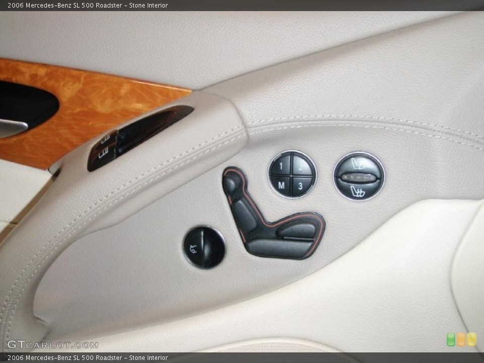 Stone Interior Controls for the 2006 Mercedes-Benz SL 500 Roadster #49708810