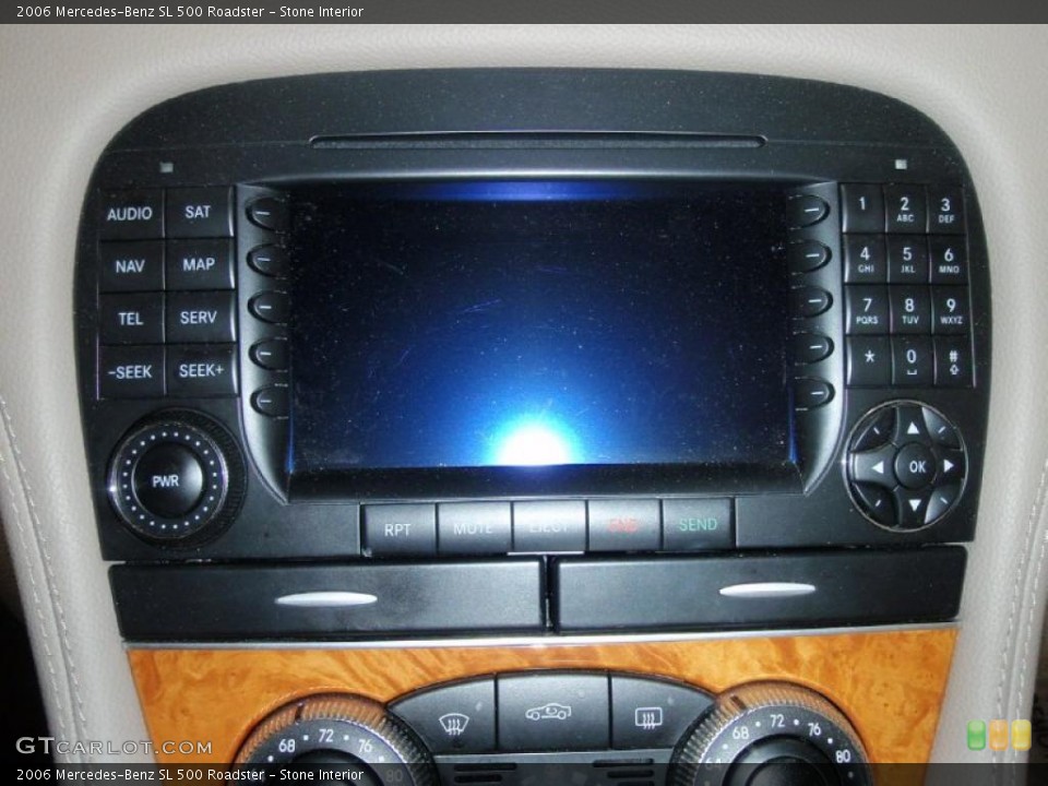 Stone Interior Controls for the 2006 Mercedes-Benz SL 500 Roadster #49708849