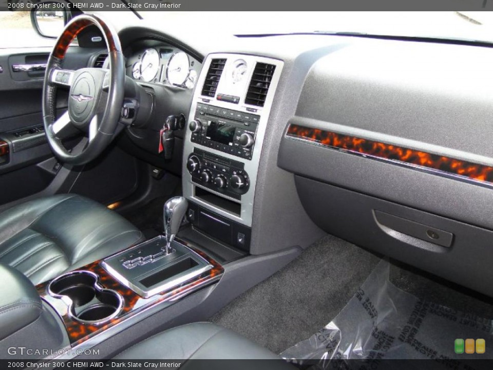 Dark Slate Gray Interior Dashboard for the 2008 Chrysler 300 C HEMI AWD #49709197