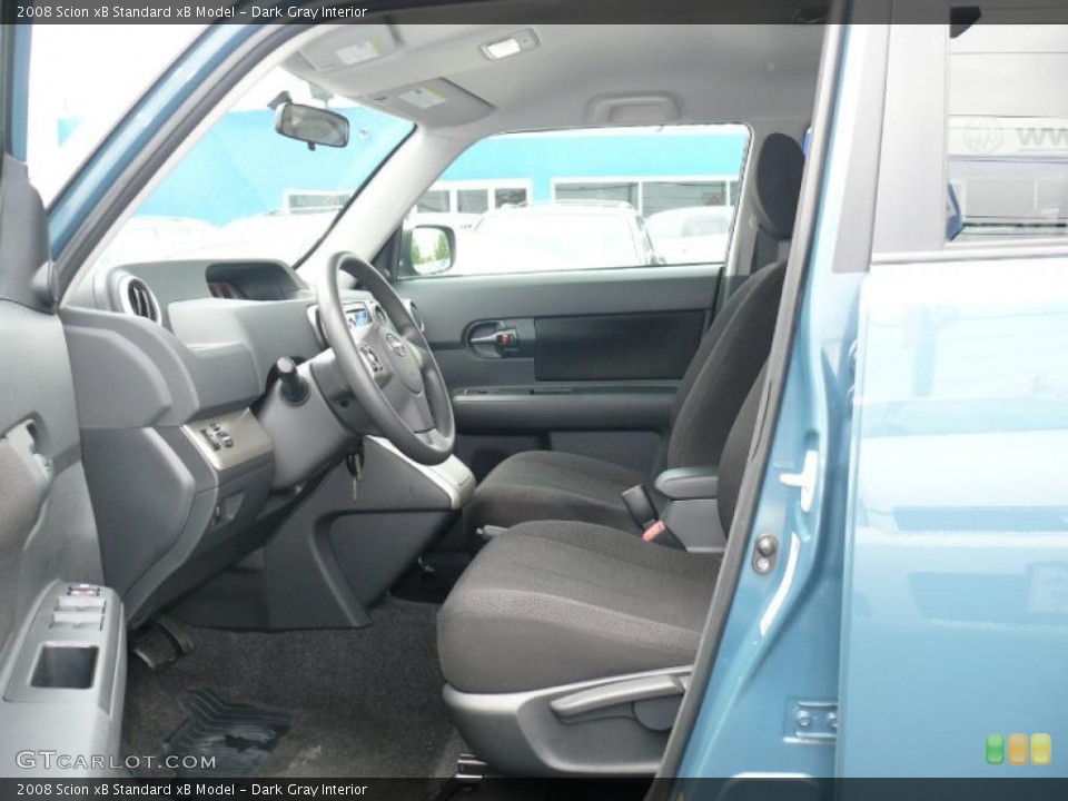Dark Gray Interior Photo for the 2008 Scion xB  #49710163