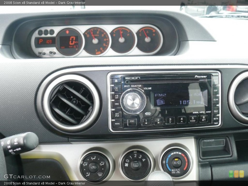 Dark Gray Interior Gauges for the 2008 Scion xB  #49710211