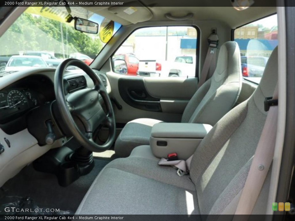 Medium Graphite Interior Photo for the 2000 Ford Ranger XL Regular Cab 4x4 #49710456