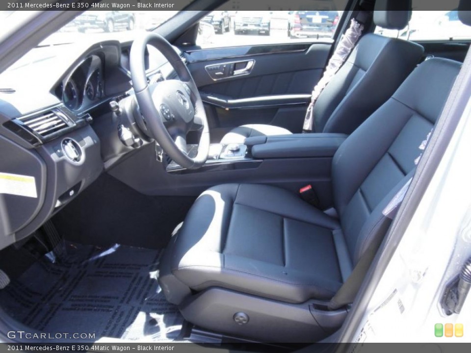 Black Interior Photo for the 2011 Mercedes-Benz E 350 4Matic Wagon #49710742