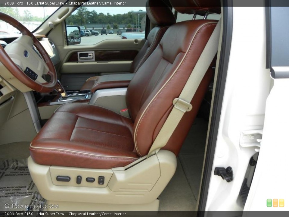 Chaparral Leather/Camel Interior Photo for the 2009 Ford F150 Lariat SuperCrew #49711465