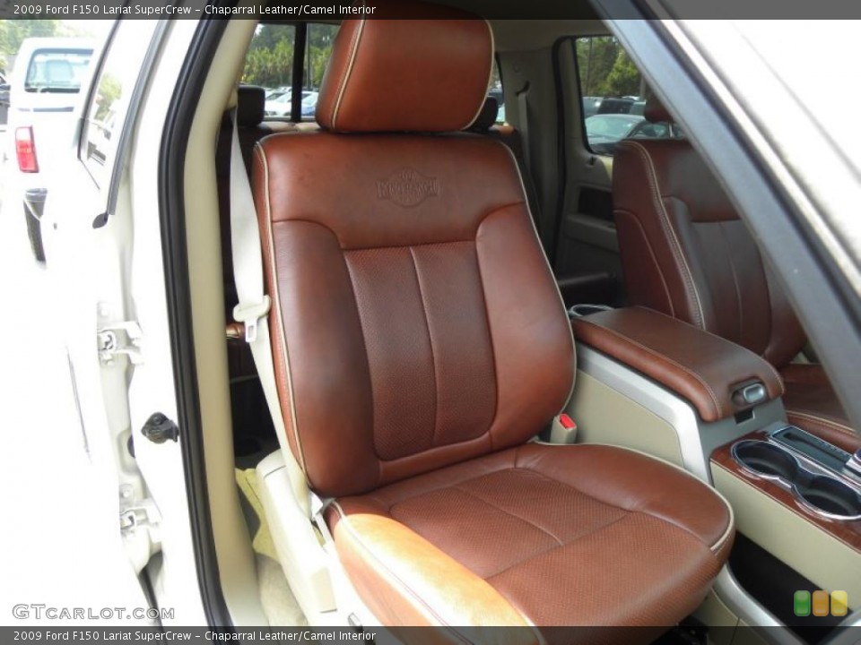 Chaparral Leather/Camel Interior Photo for the 2009 Ford F150 Lariat SuperCrew #49711543