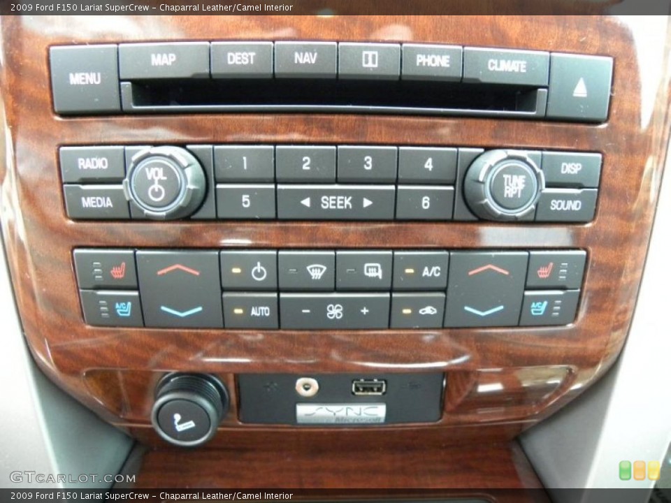 Chaparral Leather/Camel Interior Controls for the 2009 Ford F150 Lariat SuperCrew #49711786