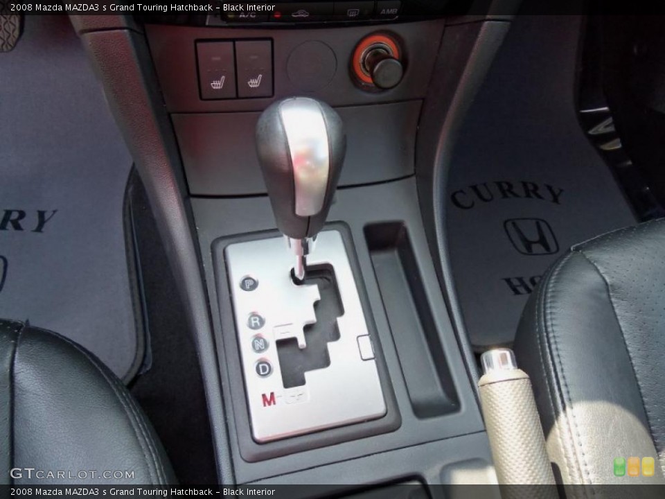 Black Interior Transmission for the 2008 Mazda MAZDA3 s Grand Touring Hatchback #49713277