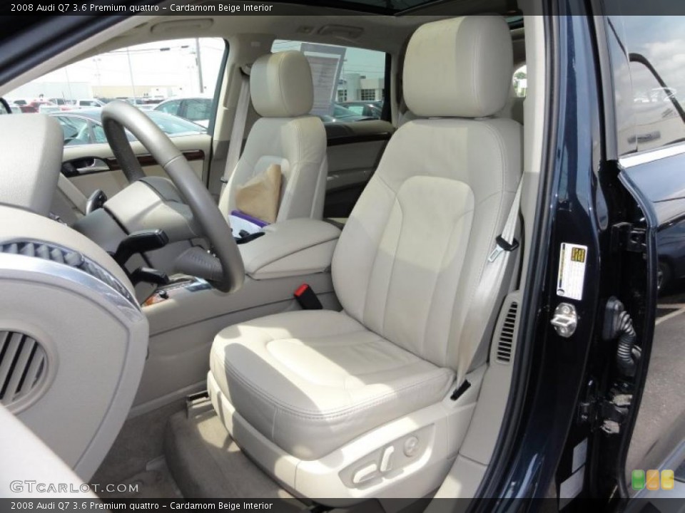 Cardamom Beige Interior Photo for the 2008 Audi Q7 3.6 Premium quattro #49713727