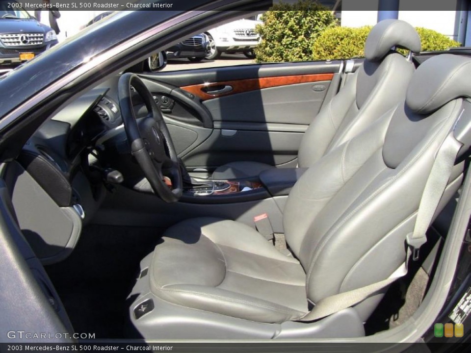 Charcoal Interior Photo for the 2003 Mercedes-Benz SL 500 Roadster #49714171