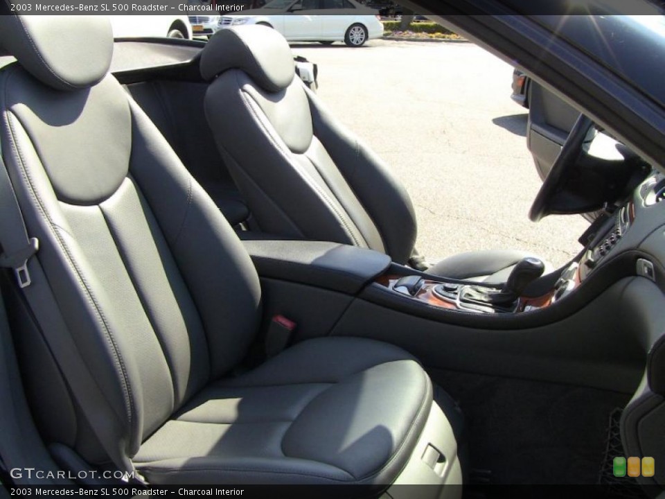 Charcoal Interior Photo for the 2003 Mercedes-Benz SL 500 Roadster #49714186
