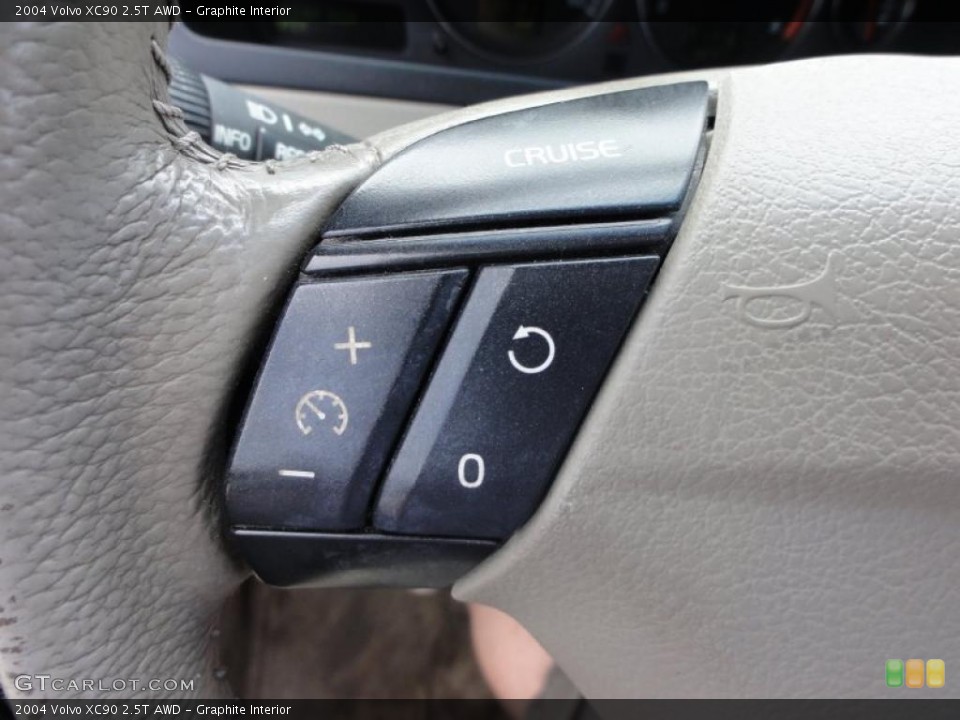Graphite Interior Controls for the 2004 Volvo XC90 2.5T AWD #49715566