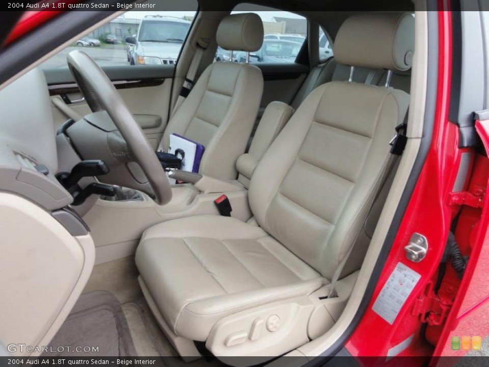 Beige Interior Photo for the 2004 Audi A4 1.8T quattro Sedan #49715830