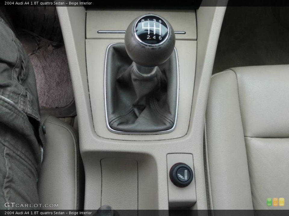 Beige Interior Transmission for the 2004 Audi A4 1.8T quattro Sedan #49716226