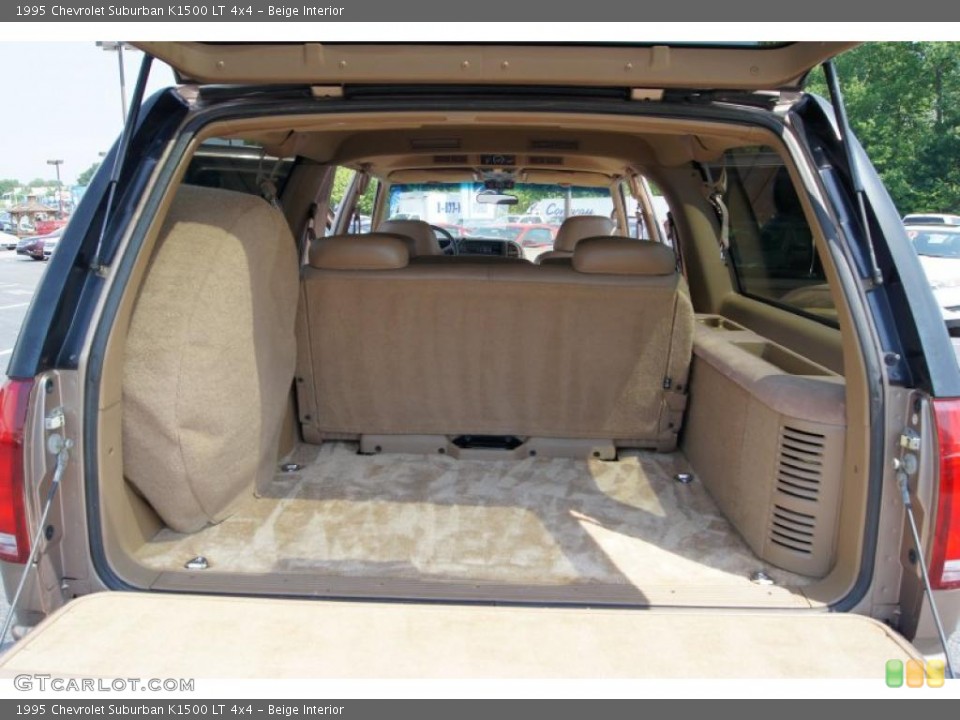 Beige Interior Trunk for the 1995 Chevrolet Suburban K1500 LT 4x4 #49716571
