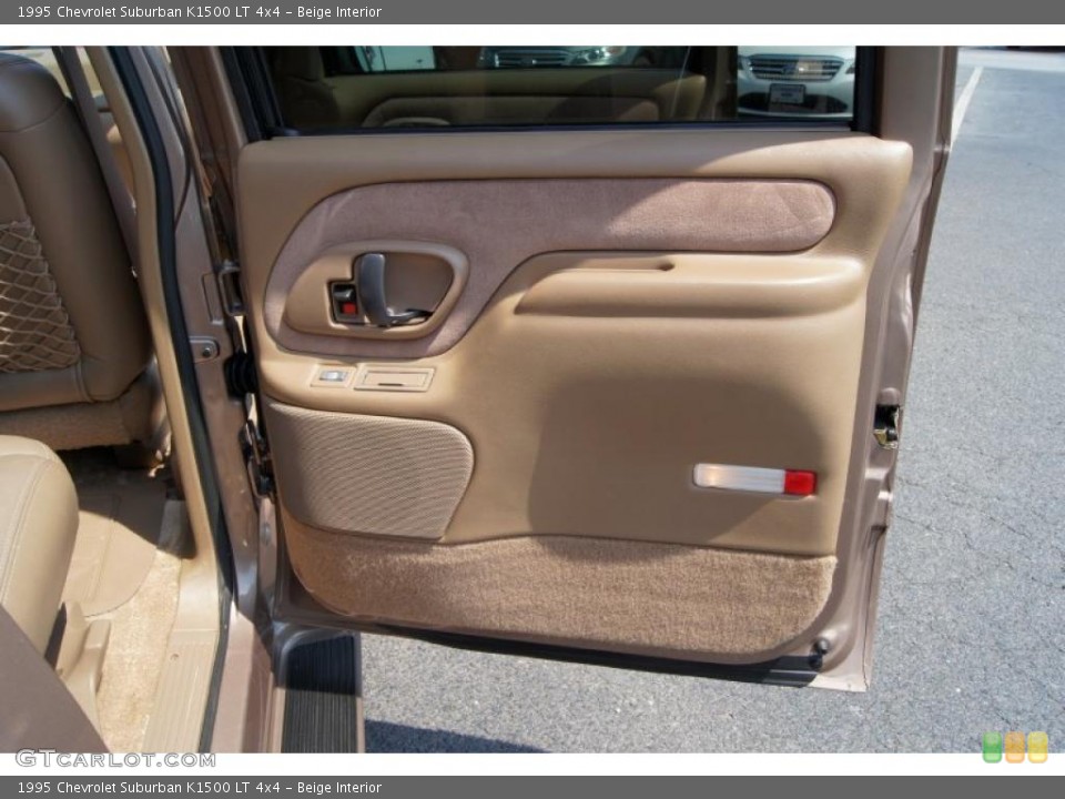 Beige Interior Door Panel for the 1995 Chevrolet Suburban K1500 LT 4x4 #49716586