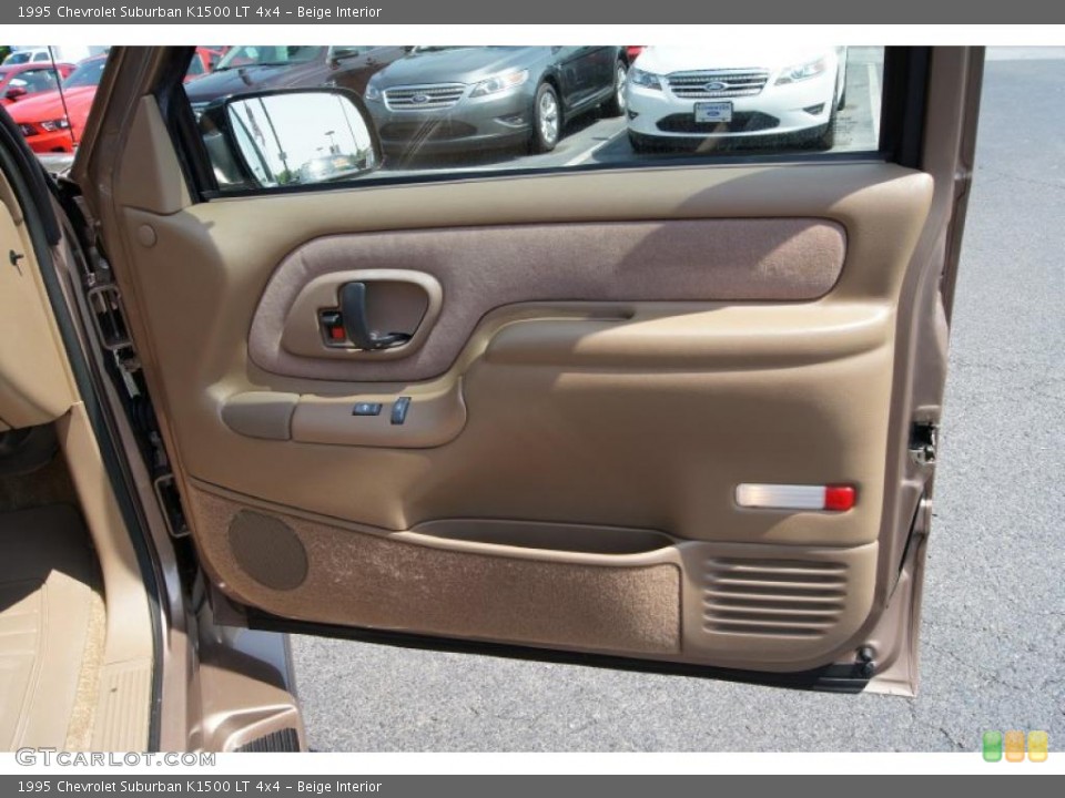 Beige Interior Door Panel for the 1995 Chevrolet Suburban K1500 LT 4x4 #49716652