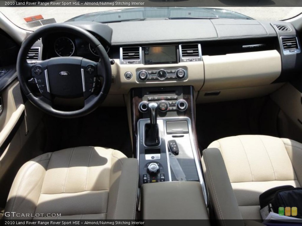 Almond/Nutmeg Stitching Interior Dashboard for the 2010 Land Rover Range Rover Sport HSE #49717435