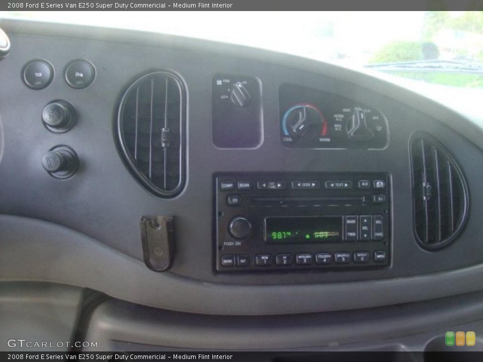 Medium Flint Interior Controls for the 2008 Ford E Series Van E250 Super Duty Commericial #49719472