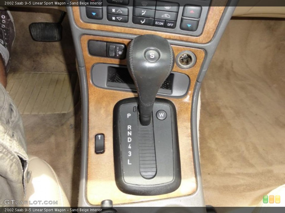 Sand Beige Interior Transmission for the 2002 Saab 9-5 Linear Sport Wagon #49720882
