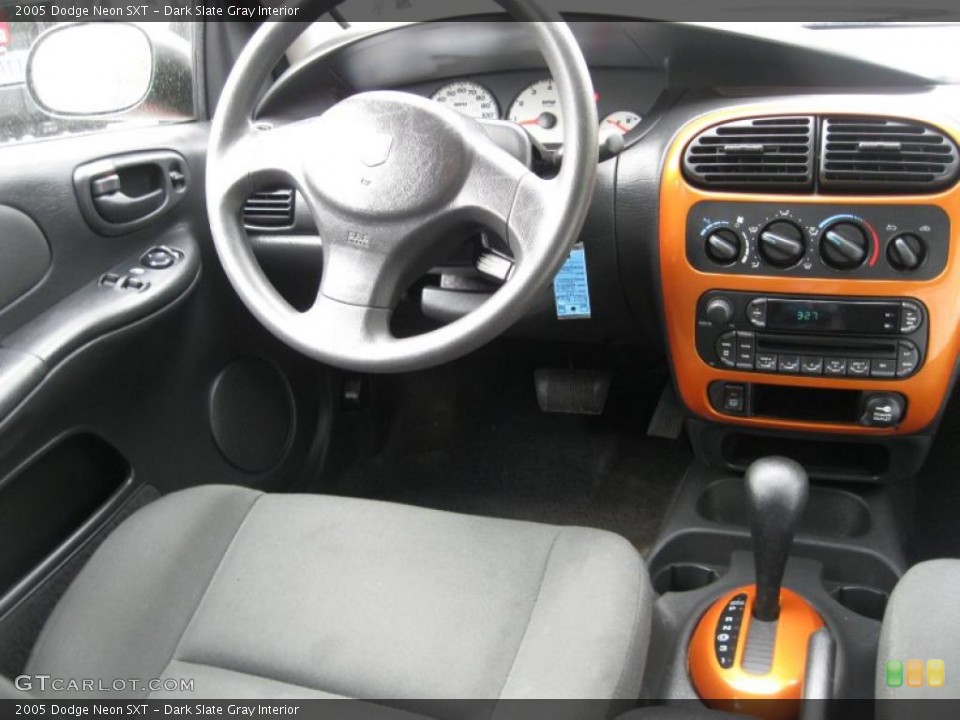 Dark Slate Gray Interior Dashboard for the 2005 Dodge Neon SXT #49721740