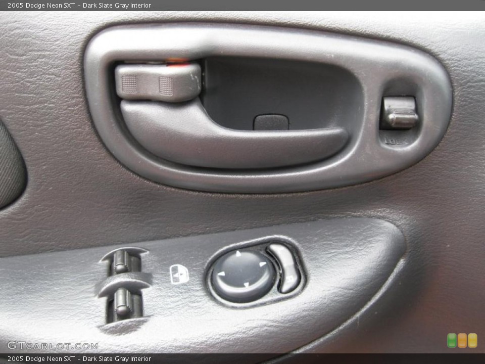 Dark Slate Gray Interior Controls for the 2005 Dodge Neon SXT #49721788