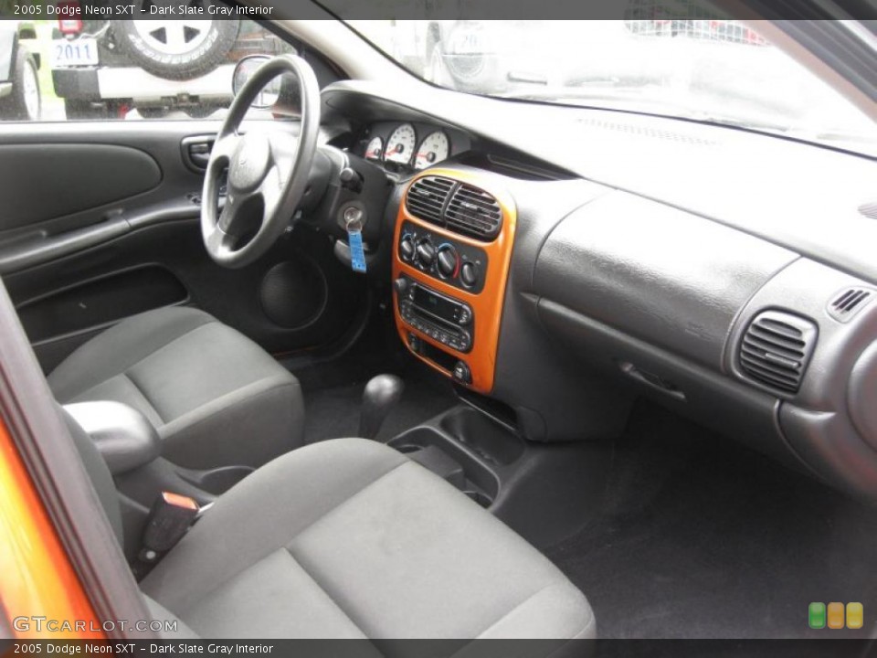 Dark Slate Gray Interior Dashboard for the 2005 Dodge Neon SXT #49721971