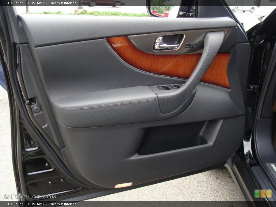Chestnut Interior Door Panel for the 2010 Infiniti FX 35 AWD #49722907