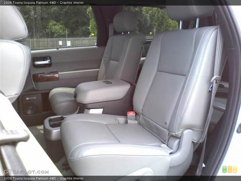 Graphite Interior Photo for the 2008 Toyota Sequoia Platinum 4WD #49723306