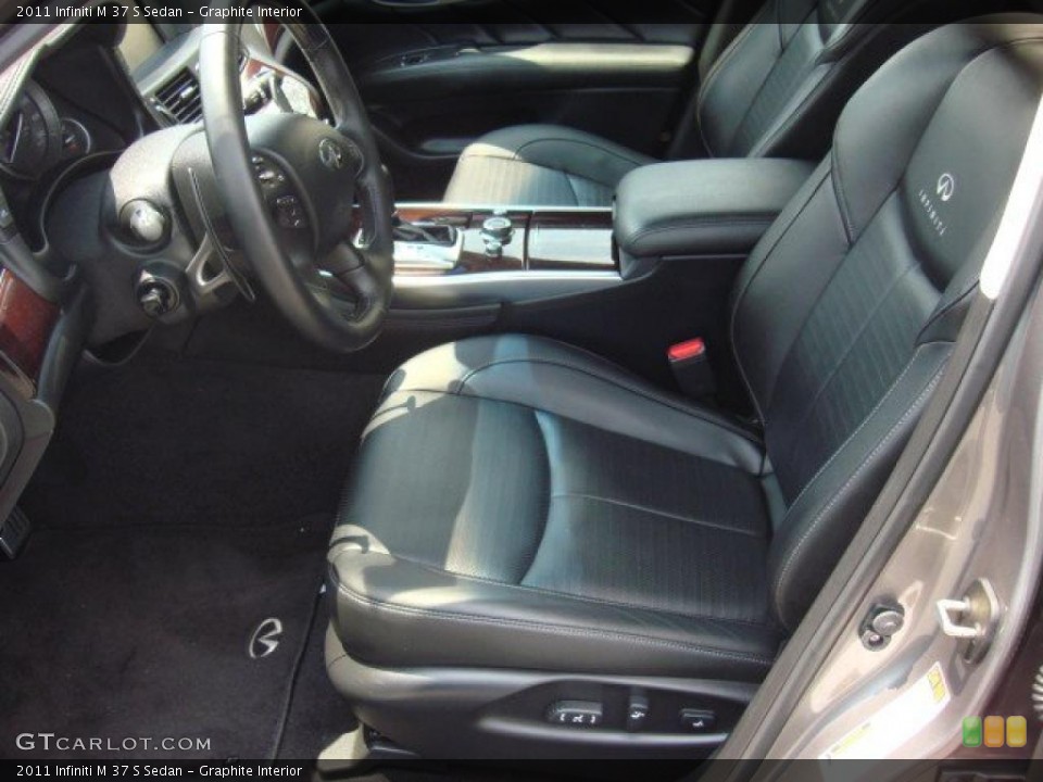 Graphite Interior Photo for the 2011 Infiniti M 37 S Sedan #49723609