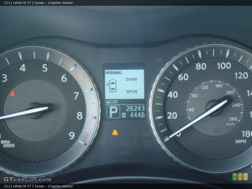 Graphite Interior Gauges for the 2011 Infiniti M 37 S Sedan #49723669