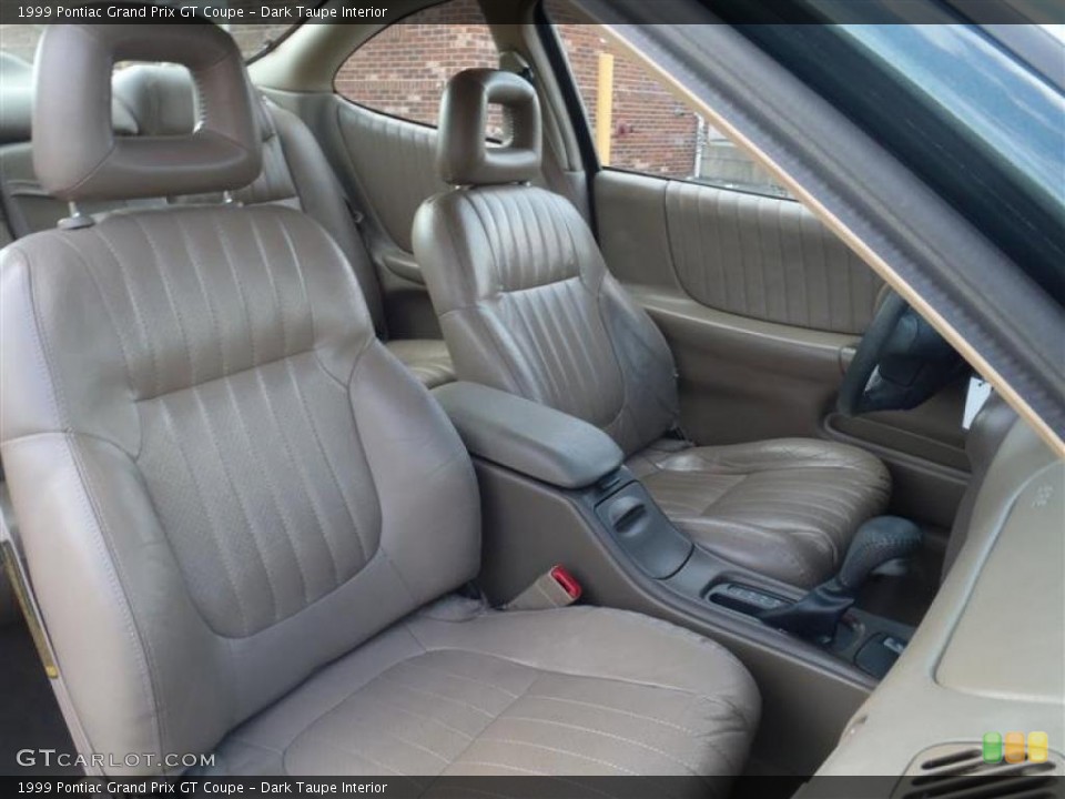 Dark Taupe Interior Photo for the 1999 Pontiac Grand Prix GT Coupe #49724278