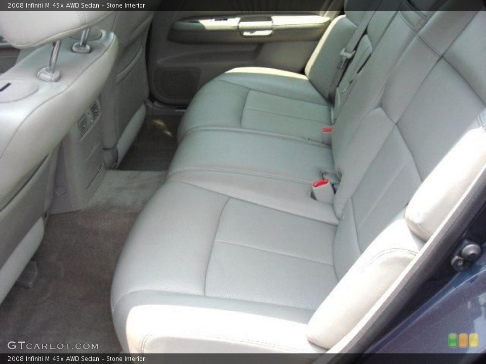 Stone Interior Photo for the 2008 Infiniti M 45x AWD Sedan #49724314