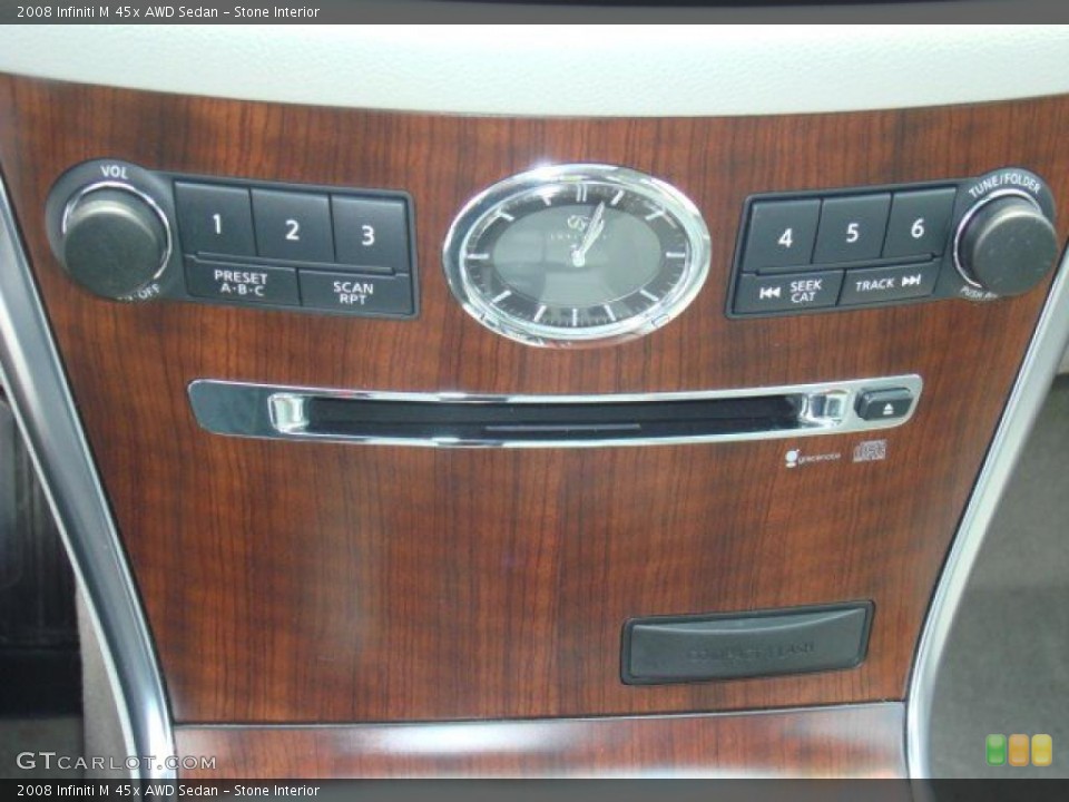Stone Interior Controls for the 2008 Infiniti M 45x AWD Sedan #49724452