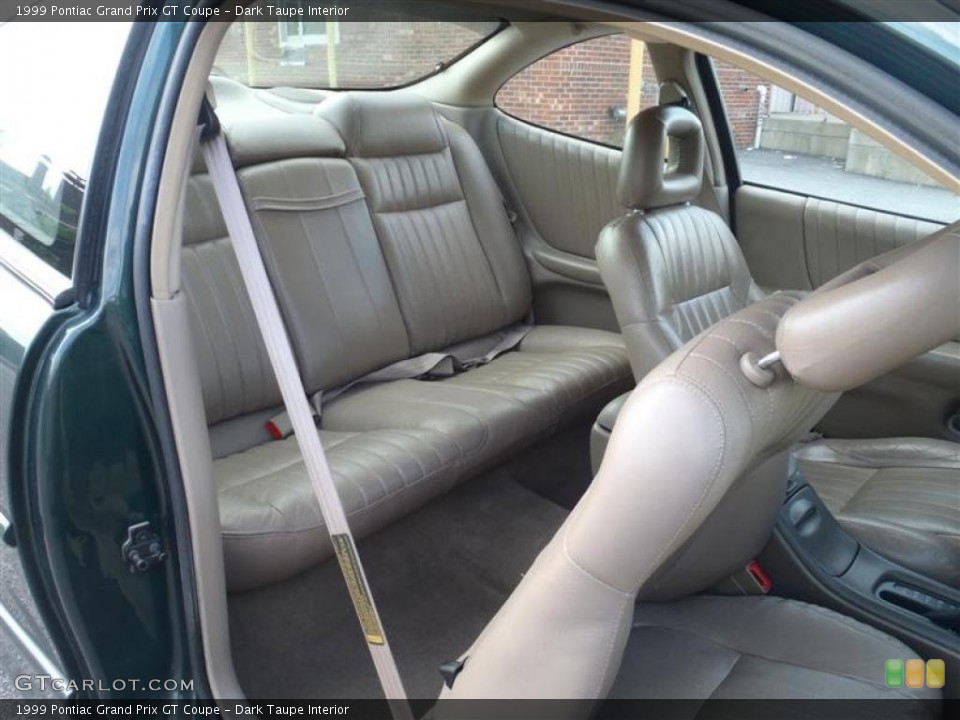 Dark Taupe Interior Photo for the 1999 Pontiac Grand Prix GT Coupe #49724671