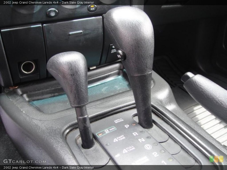 Dark Slate Gray Interior Transmission for the 2002 Jeep Grand Cherokee Laredo 4x4 #49725445
