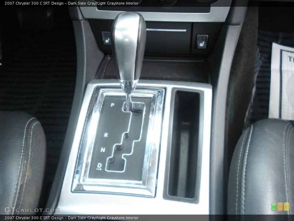 Dark Slate Gray/Light Graystone Interior Transmission for the 2007 Chrysler 300 C SRT Design #49726339