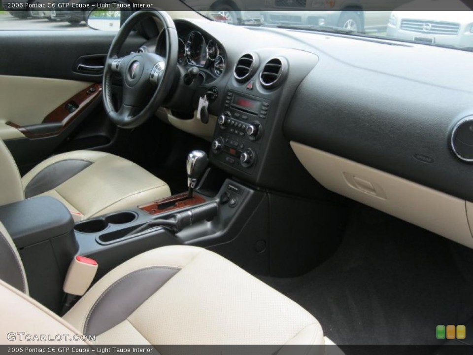 Light Taupe Interior Photo for the 2006 Pontiac G6 GTP Coupe #49727056