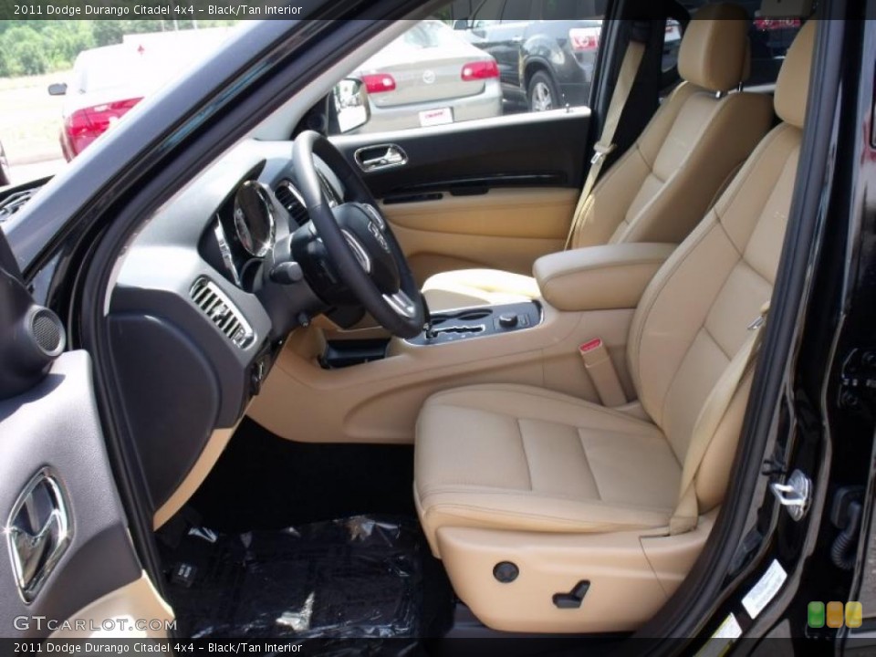 Black/Tan Interior Photo for the 2011 Dodge Durango Citadel 4x4 #49731172
