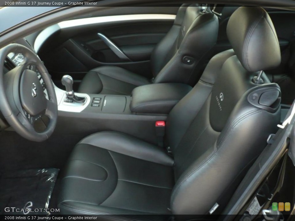 Graphite Interior Photo for the 2008 Infiniti G 37 Journey Coupe #49734781