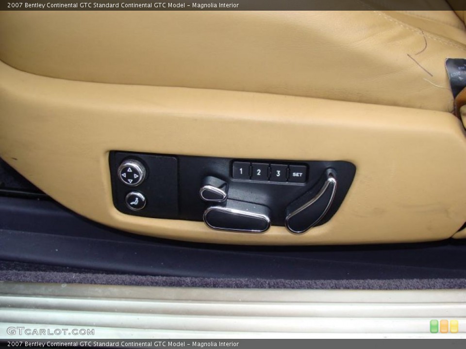 Magnolia Interior Controls for the 2007 Bentley Continental GTC  #49735321