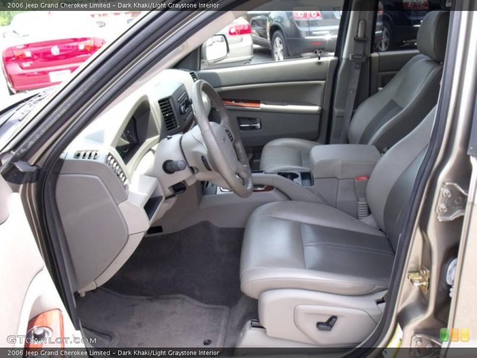 Dark Khaki/Light Graystone Interior Photo for the 2006 Jeep Grand Cherokee Limited #49735864