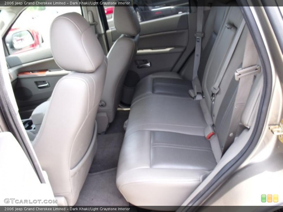 Dark Khaki/Light Graystone Interior Photo for the 2006 Jeep Grand Cherokee Limited #49735897