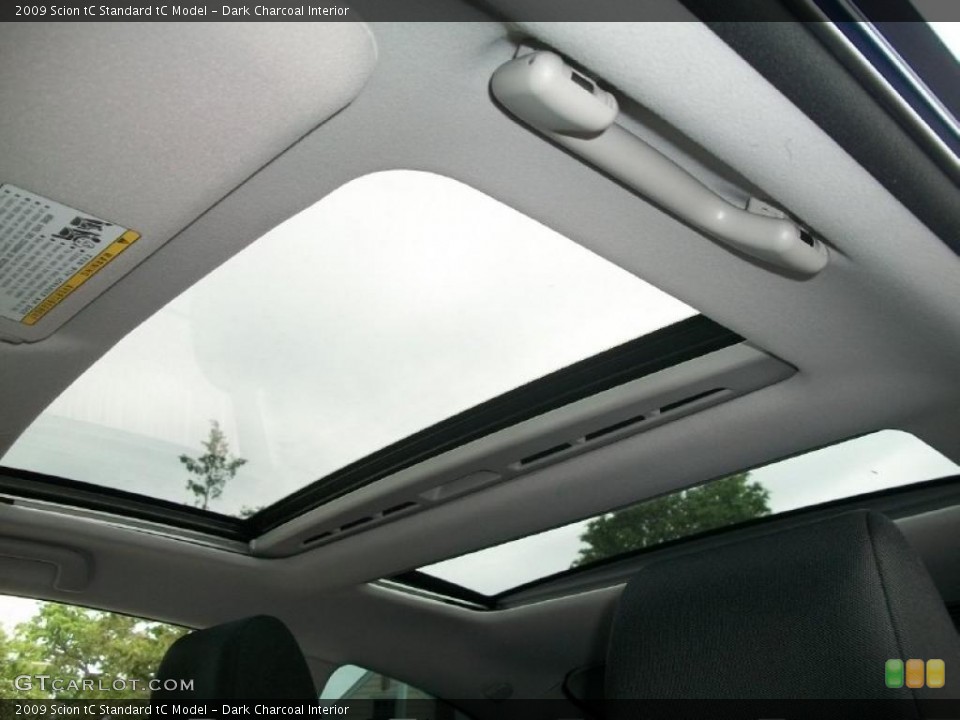 Dark Charcoal Interior Sunroof for the 2009 Scion tC  #49738984
