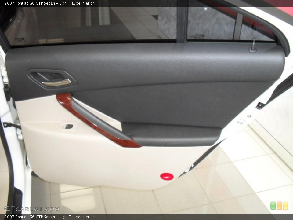 Light Taupe Interior Door Panel for the 2007 Pontiac G6 GTP Sedan #49739158